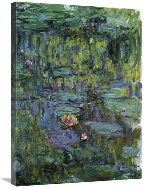 Global Gallery GCS-278741-30-142 30 in. Water Lilies - Nympheas XI Art