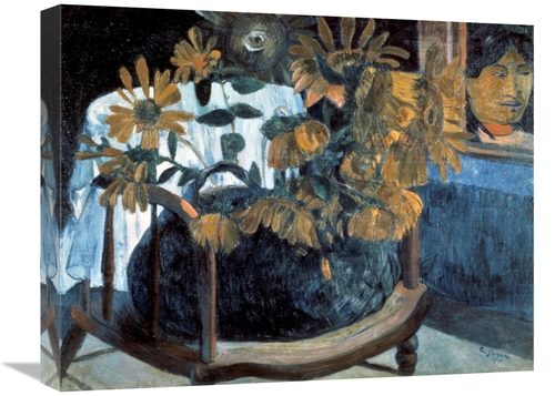 Global Gallery GCS-277652-22-142 22 in. Sunflowers Art Print - Paul Ga