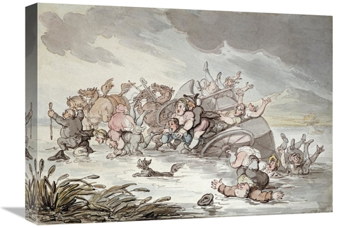 Global Gallery GCS-267209-22-142 22 in. The Mishap Art Print - Thomas 