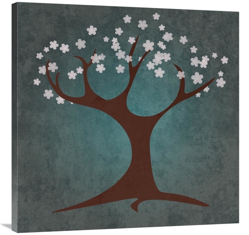 Global Gallery GCS-398818-3636-142 36 x 36 in. Tree Spring Art Print -