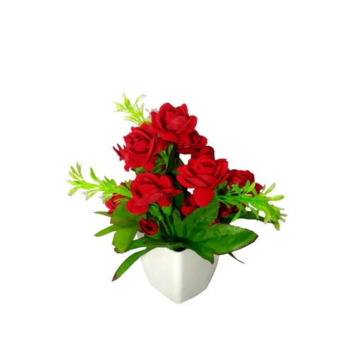 Flower Bunch with Vase (1 Piece)