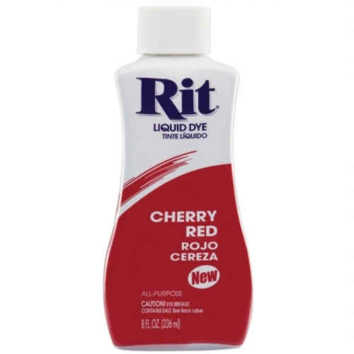 Rit Dye 2312199 Rit Dye Liquid 8 Ounces-Cherry Red Pack of 3