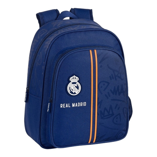 School Bag Real Madrid C.F. Blue (27 x 33 x 10 cm)