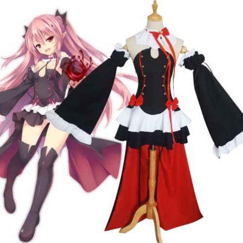 Anime Seraph Of The End Krul Tepes Cosplay Costume