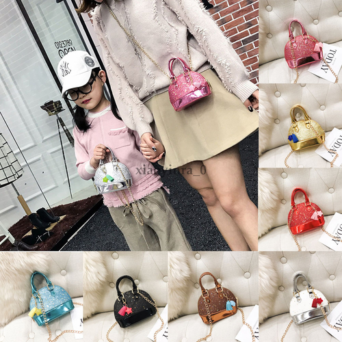 2019 New Fashion Kids Girls Adult Shell Sequins