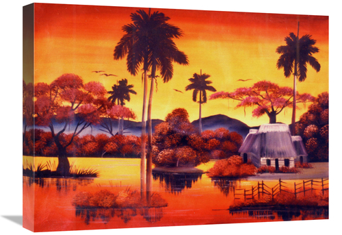 Global Gallery GCS-477319-1824-142 18 x 24 in. Palms Way Art Print - F