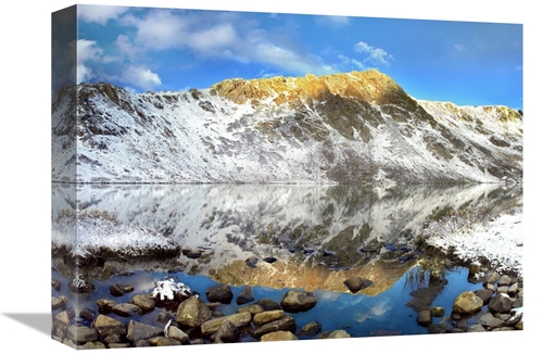 Global Gallery GCS-396387-1216-142 12 x 16 in. Geissler Mountain Refle