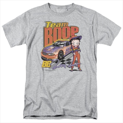 Boop-Team Boop - Short Sleeve Adult 18-1 Tee, Heather - Small