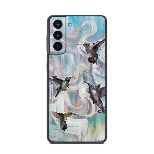 DecalGirl SGS21-HUMMBRDS Samsung Galaxy S21 Skin - Hummingbirds