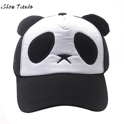 Baby Hat Stylish Panda Shape Summer Baseball Cap