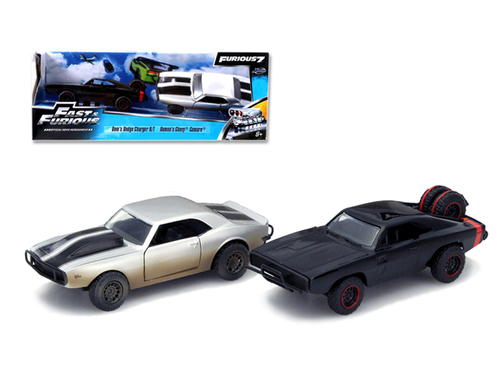Dom\'s 1970 Dodge Charger R/T Off Road and Roman\'s Chevrolet Camaro