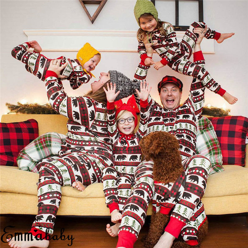 Pudcoco High Quality Christams Family Matching