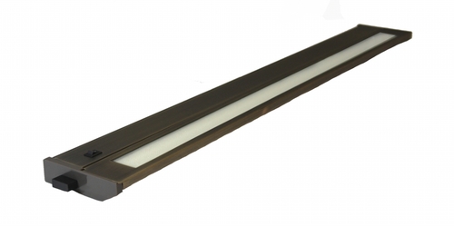 American Lighting 043T-28-DB 28 in. Hardwired Fluorescent Under Cabine