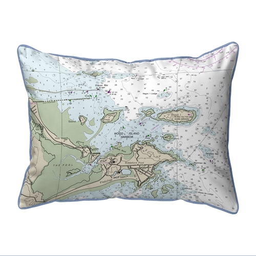 Betsy Drake HJ13287BPLB Biddleford Pool, ME Nautical Map - Light B