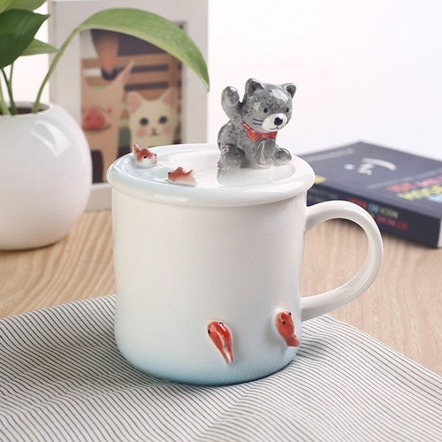 Franz Cute Animal Ceramic Cup