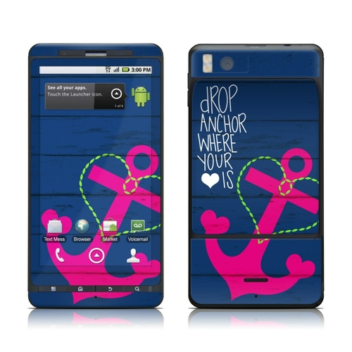 DecalGirl MDX2-DANCHOR Motorola Droid X2 Skin - Drop Anchor