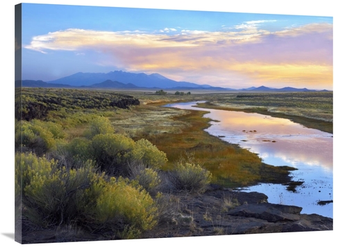 Global Gallery GCS-396436-3040-142 30 x 40 in. Rio Grande & the Sangre