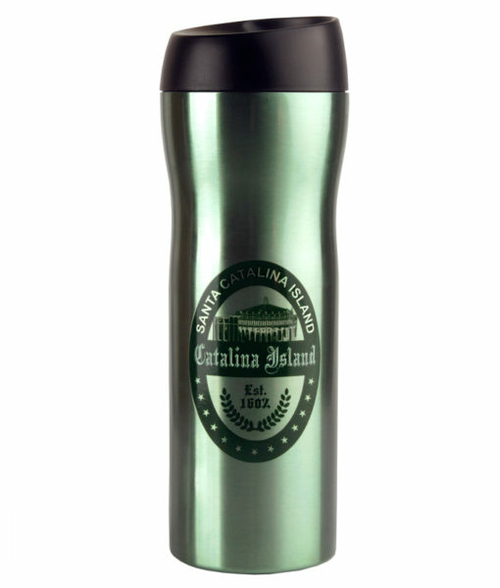 Americaware TVCTI1GR 18 oz Catalina Island Vacuum Tumbler - Green