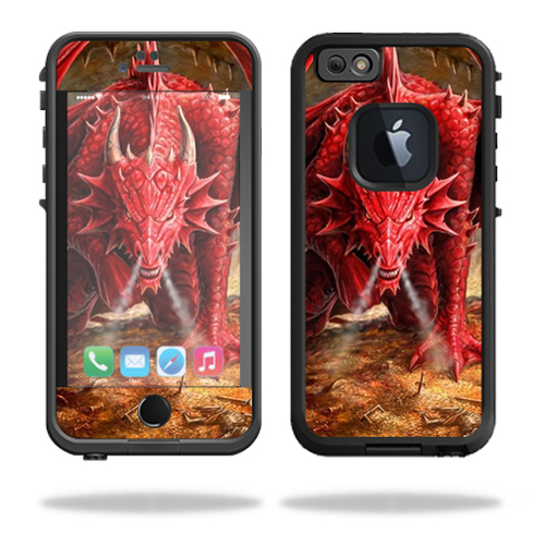 MightySkins LIFIP6-Angry Dragon Skin for Lifeproof iPhone 6 - Angry Dr