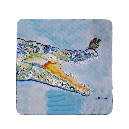 Betsy Drake CT548 Croc & Butterfly Coaster - Set of 4