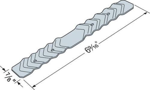 Simpson Strong-Tie BTB Brick Tie  0.87 x 6.06 in.