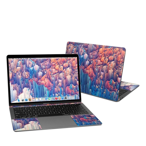 DecalGirl MB318-CLOUDGLITCH Apple MacBook Air 13 in. 2018 Skin - Cloud