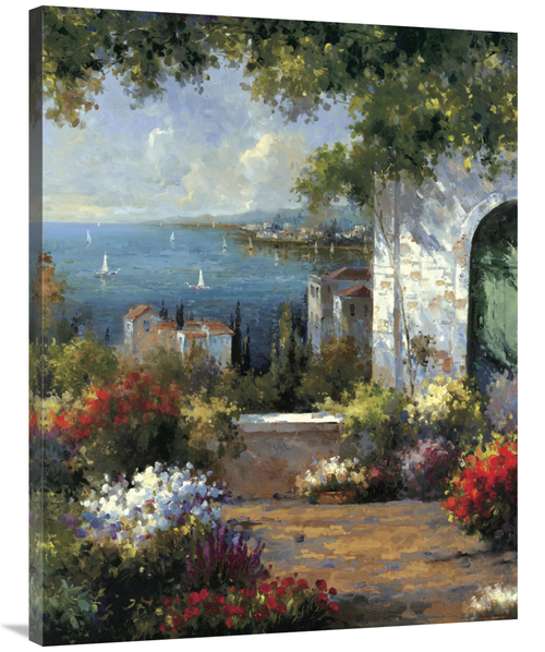 Global Gallery GCS-125724-3040-142 30 x 40 in. View Through the Arch A