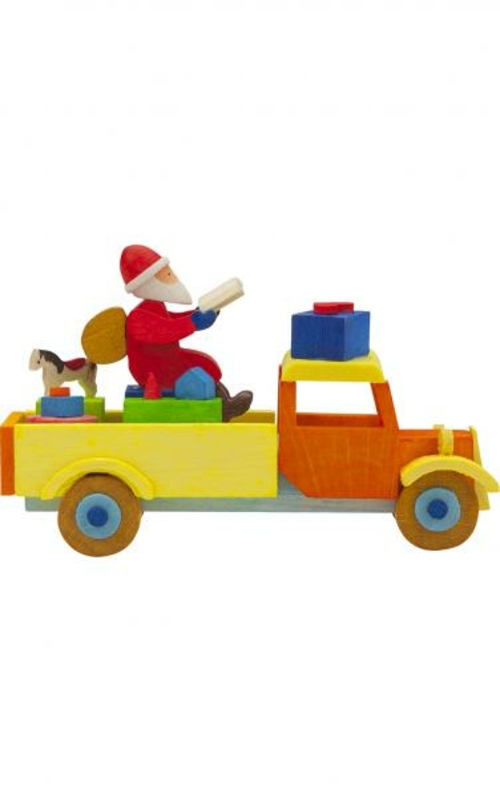 Alexander Taron 4785 Graupner Ornament - Truck with Santa & Presents