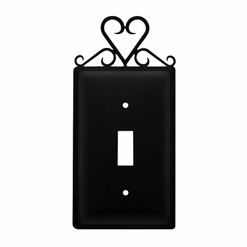 Wrought Iron Heart Switch Cover