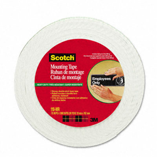 3M 110MR Foam Mounting Tape  3/4    1368   Long