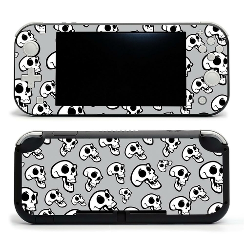MightySkins NISWILIT-Laughing Skulls Skin Compatible with Nintendo Swi