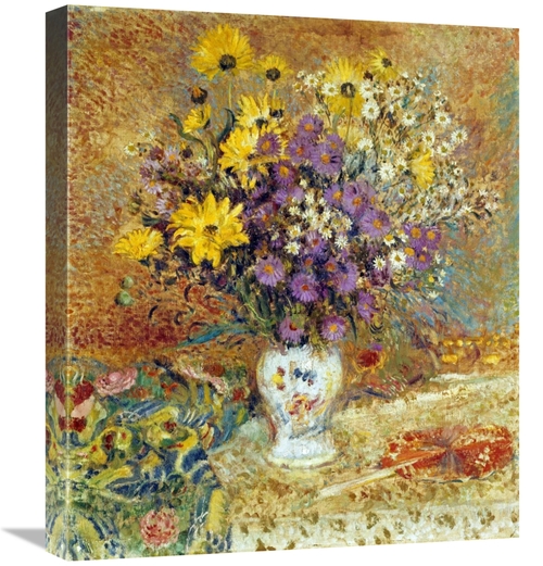Global Gallery GCS-266762-22-142 22 in. A Vase of Flowers Art Print - 