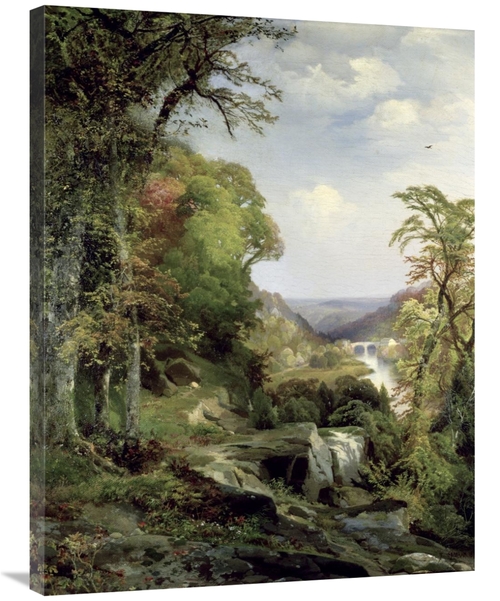 Global Gallery GCS-278760-36-142 36 in. Along the Wissahickon Art Prin