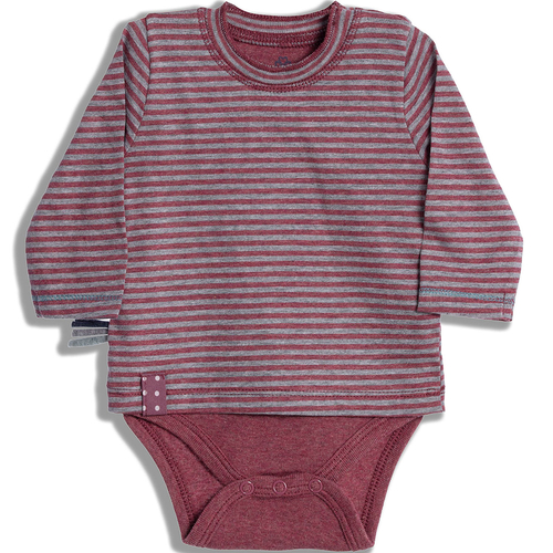 OrganicEra Organic Long Sleeve Tshirt Body , Striped