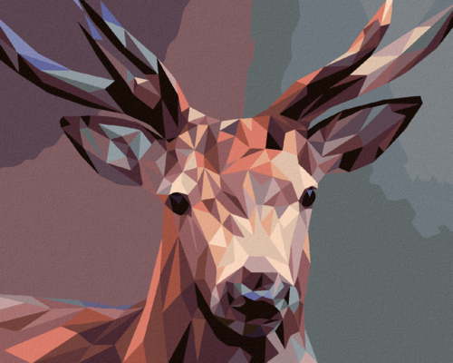 Paint by Numbers - DEER MOSAIC