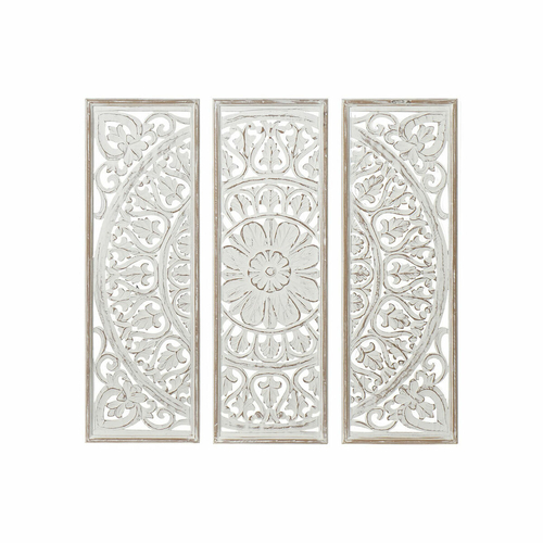 Wall Decoration DKD Home Decor Mandala MDF Wood (120.5 x 2 x 121.5 cm)