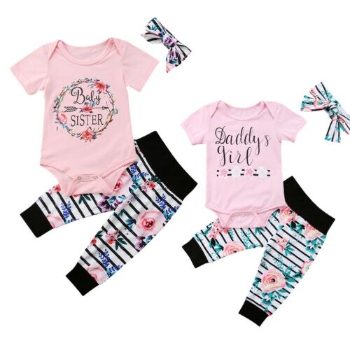 Pudcoco Lovely Newborn Baby Girls Tops Romper