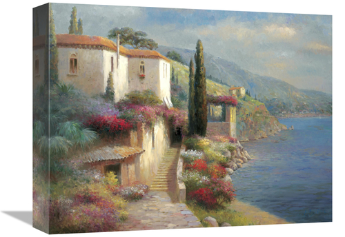 Global Gallery GCS-131281-1216-142 12 x 16 in. Palazzo Della Spiaggia 