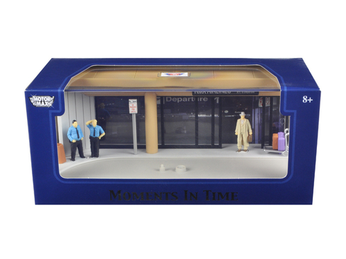 Diorama \Airport Scene\" Place Your Own Car Inside 1/43 by Motormax"