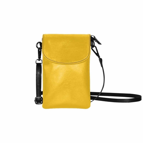 Womens Cell Phone Purse - Freesia Yellow