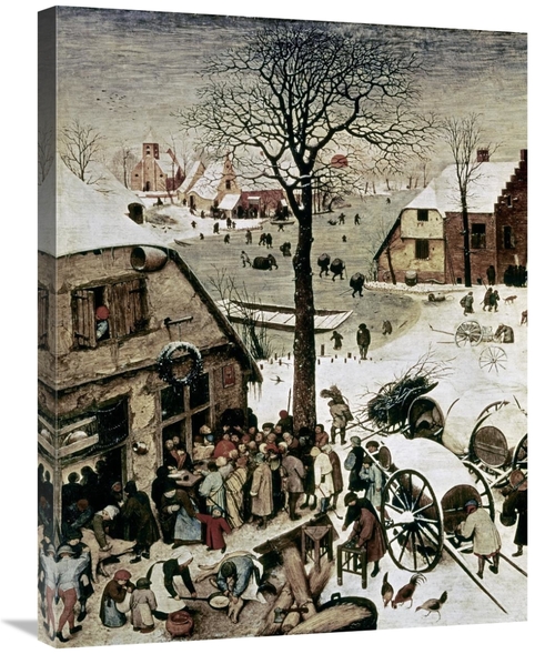 Global Gallery GCS-276918-30-142 30 in. Census at Bethlehem - Detail A