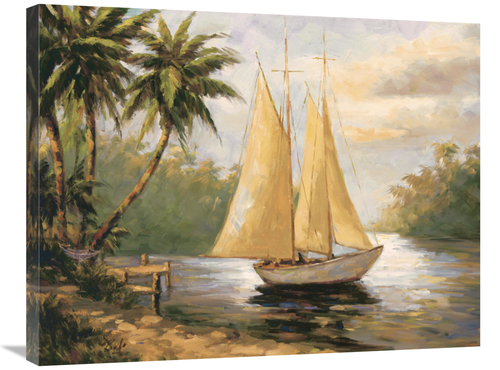 Global Gallery GCS-125267-2432-142 24 x 32 in. Setting Sail II Art Pri