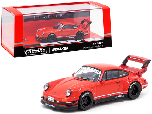 Porsche RWB 930 Painkiller Version 2 Red \RAUH-Welt BEGRIFF\" 1/64