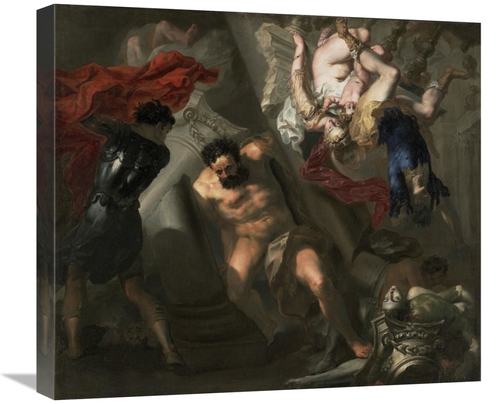 Global Gallery GCS-456174-22-142 22 in. The Death of Samson Art Print 