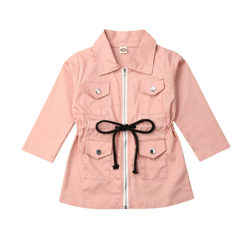 Emmababy Fashion 1 7 Years Baby Girls Long Jackets