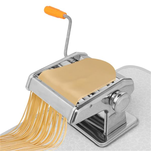 Dual-Blade Stainless Steel Noodle Pasta Maker Machine 