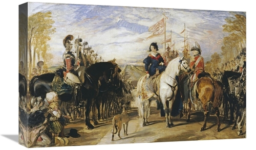 Global Gallery GCS-266721-22-142 22 in. Queen Victoria & the Duke of W