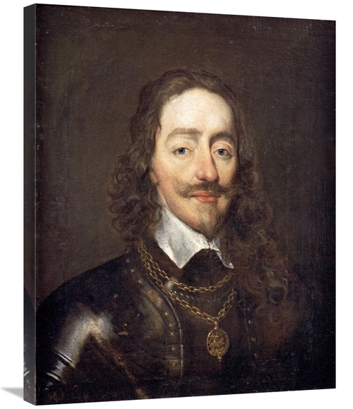 Global Gallery GCS-266230-30-142 30 in. Portrait of King Charles I Art
