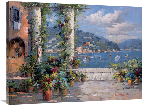 Global Gallery GCS-124200-3040-142 30 x 40 in. Hillside VIew II Art Pr