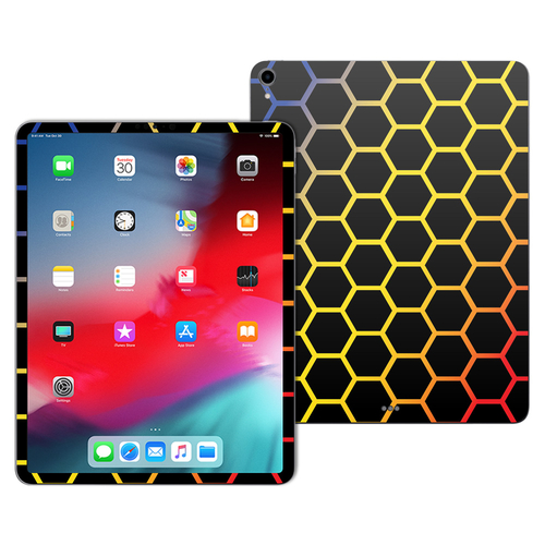 MightySkins APIPP1118-Primary Honeycomb Skin for Apple iPad Pro 11 in.